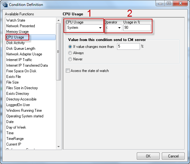 Obrázok: CPU usage