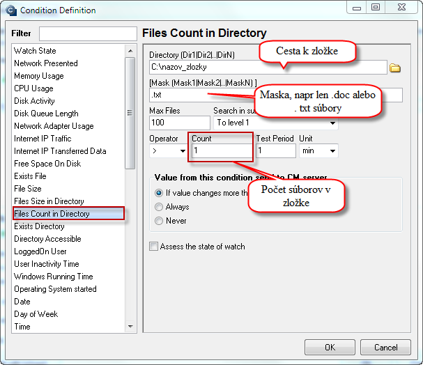 Obrázok: Files Count in Directory